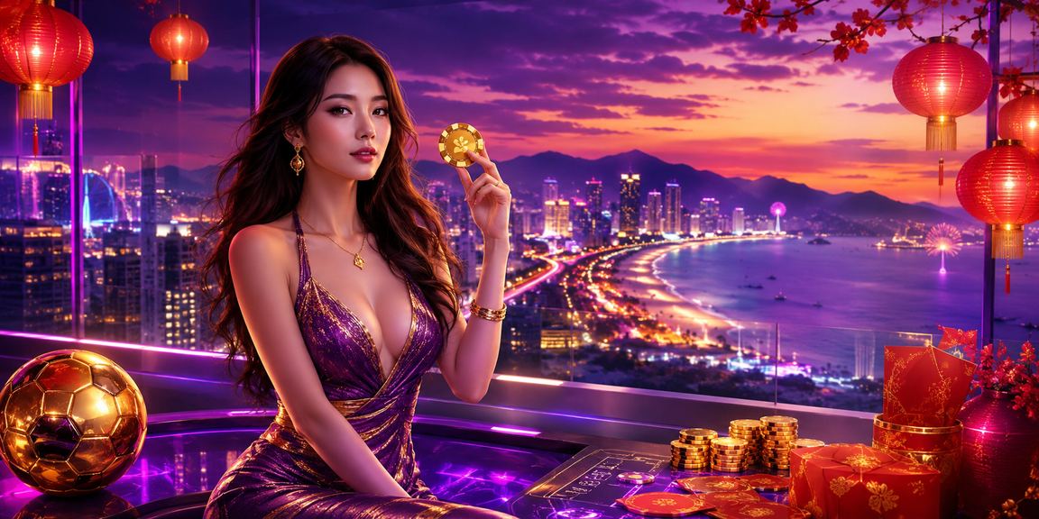 Không khí cá cược thể thao về đêm tại Đà Nẵng với đèn lồng rực rỡ