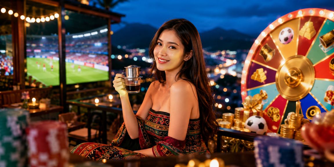 Người chơi tại Sa Pa tham gia chương trình lucky draw và ưu đãi trực tuyến vs6